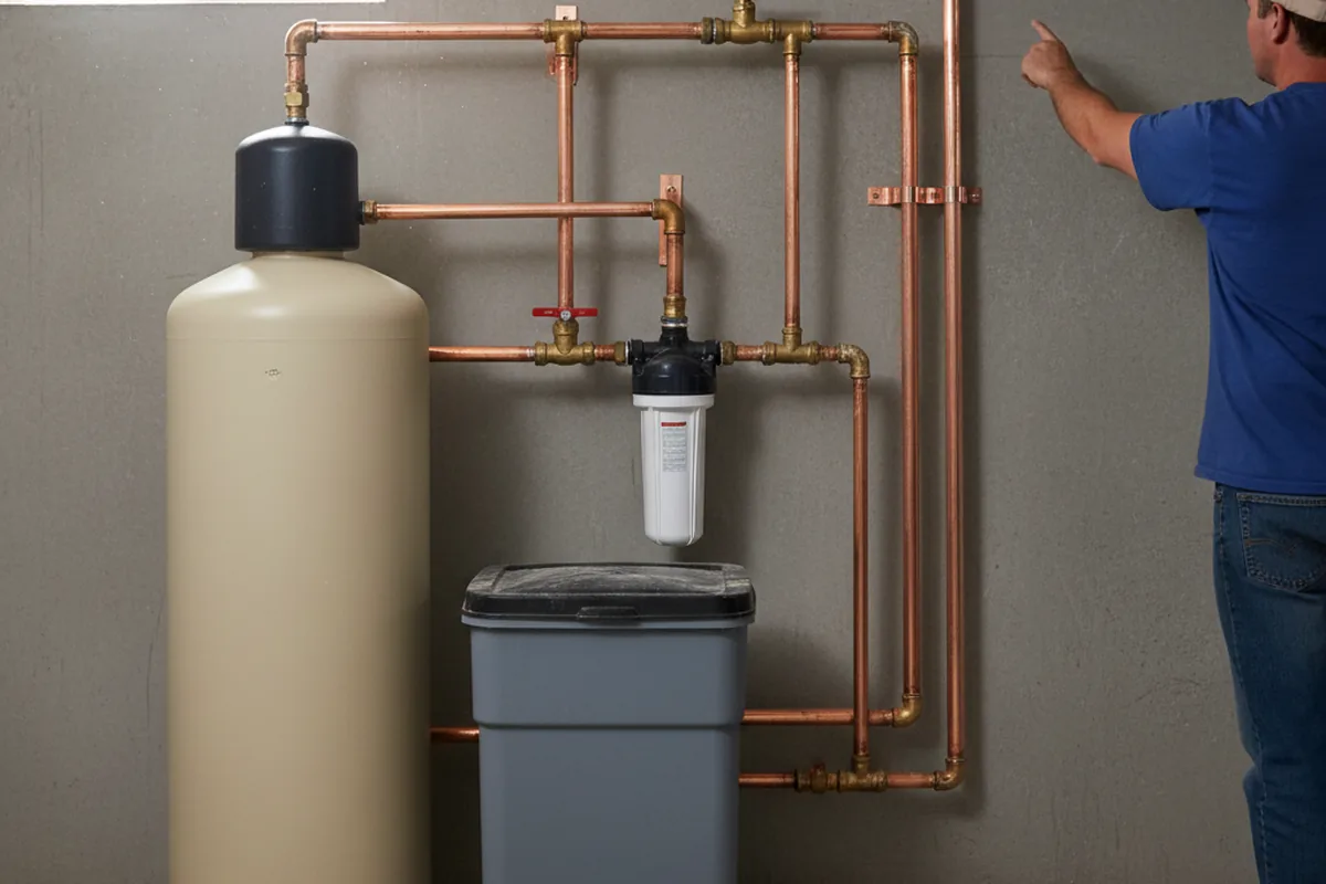 Whole-house water treatment system installed in Pleasantville